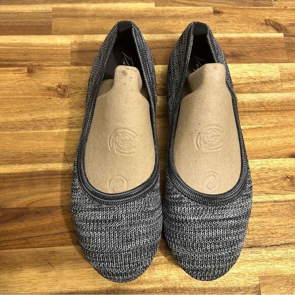 People Movers Women's Velocity Knit Grey Ballet Flats SIZE 7.5 - Picture 12 of 13